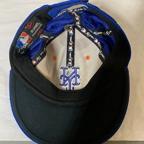 MLB Team New York Mets Flat Bill Baseball Cap - Picture 5 of 6